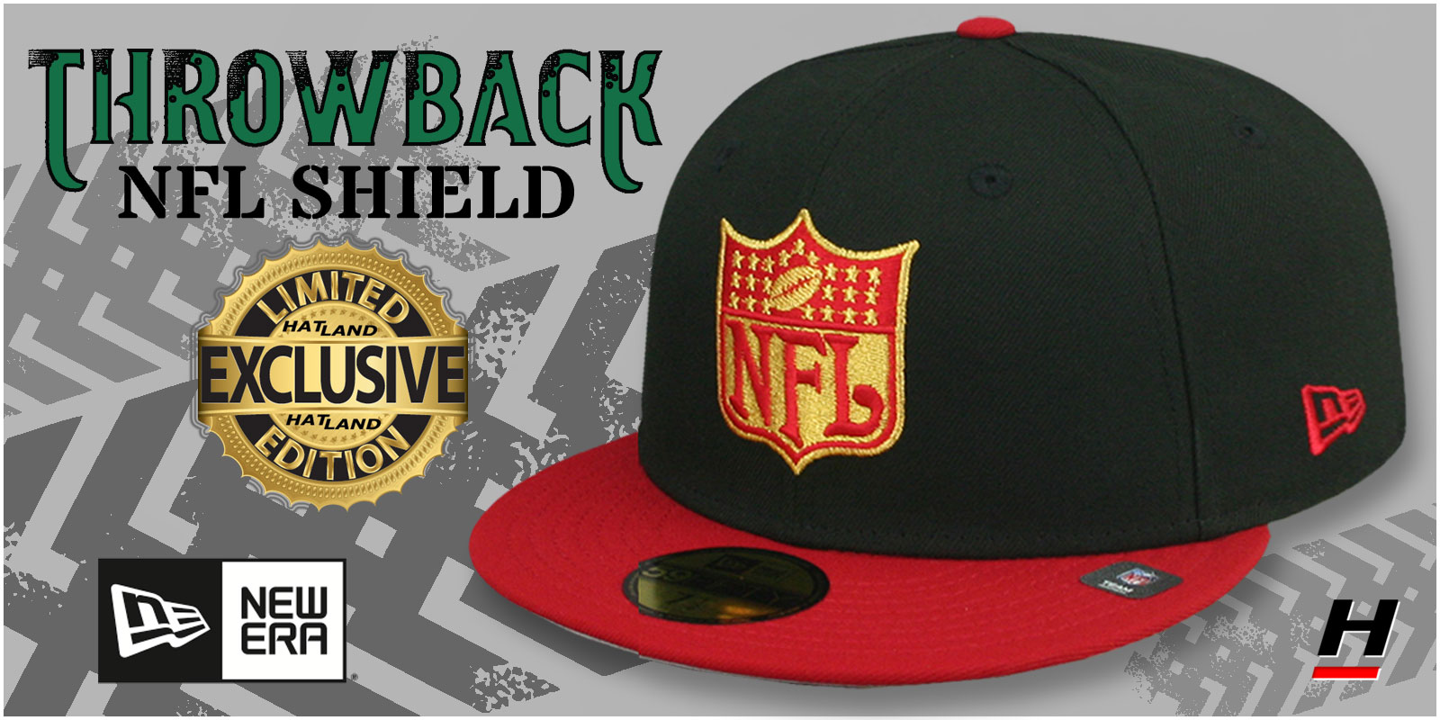 Throwback NFL Shield-Basic Hats