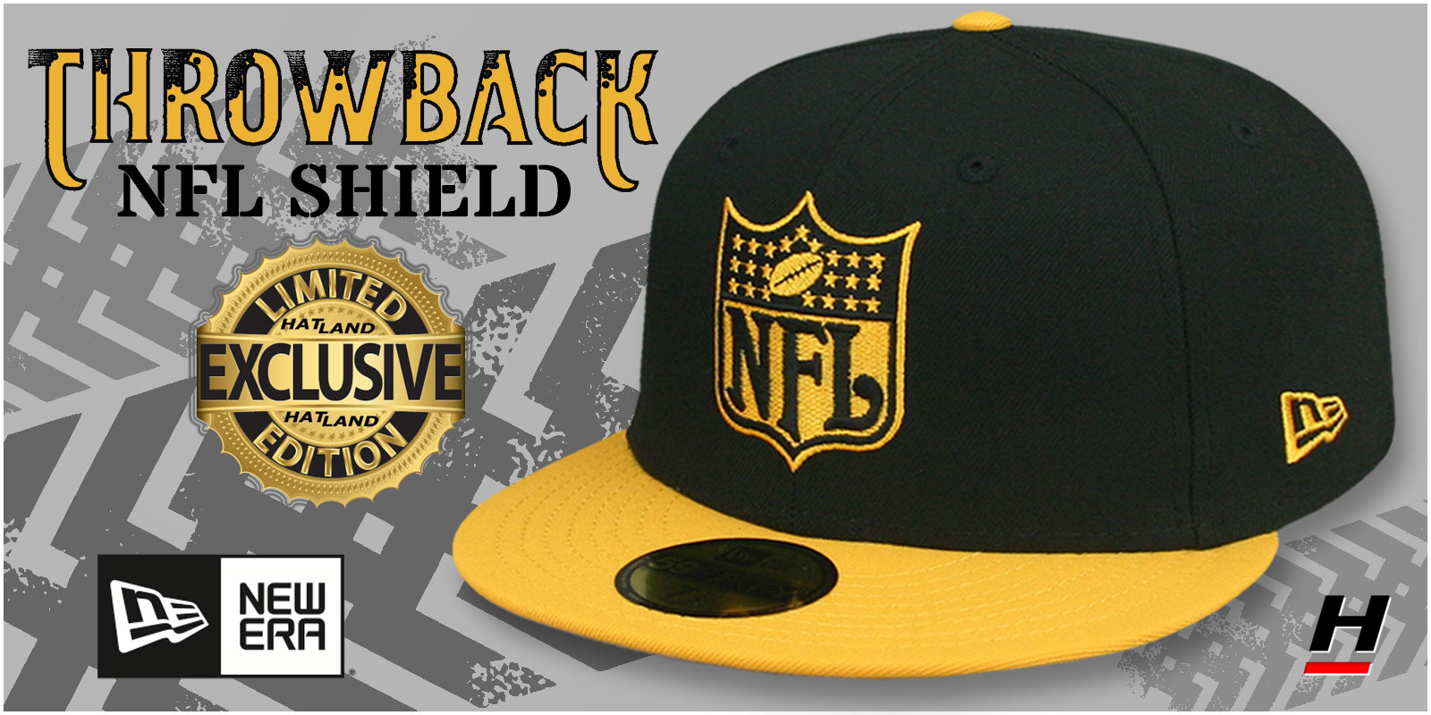 Throwback NFL Shield-Basic Hats