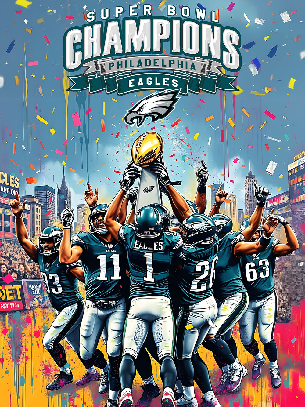 Super Bowl Champs - Philadelphia Eagles