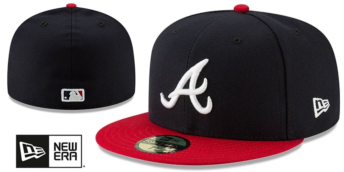 Atlanta Braves AC-ONFIELD HOME Hat by New Era