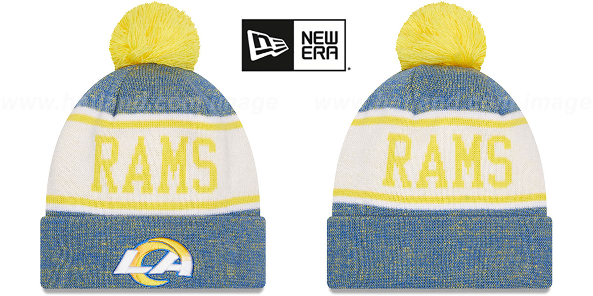 Los Angeles Rams BANNER Knit Beanie Hat by New Era