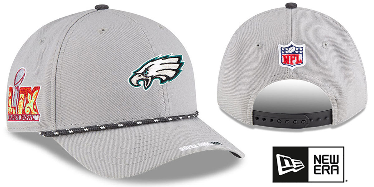 Philadelphia Eagles SUPER BOWL LIX OPENING NIGHT Hat by New Era