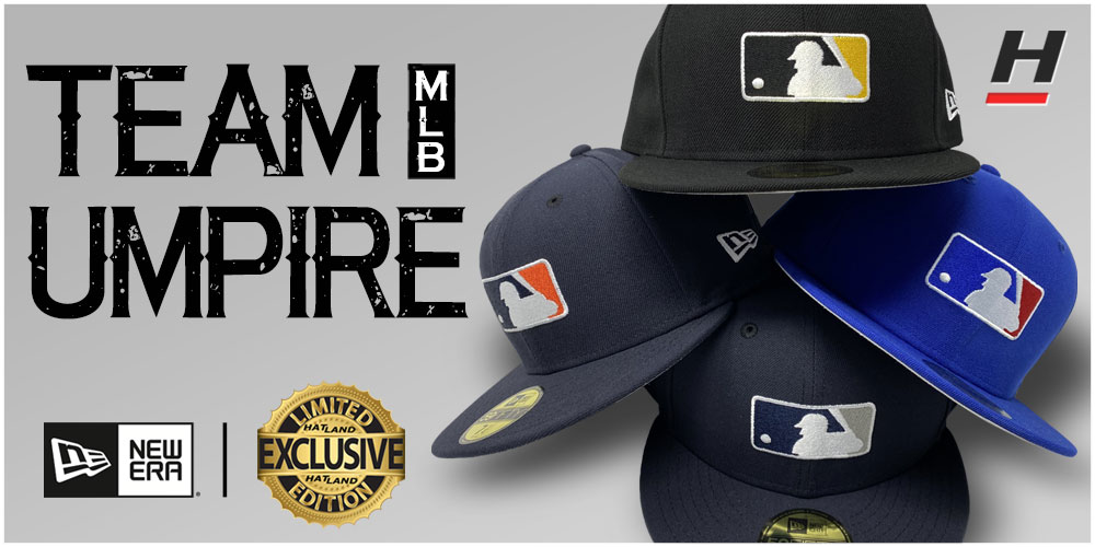 black mlb umpire hat