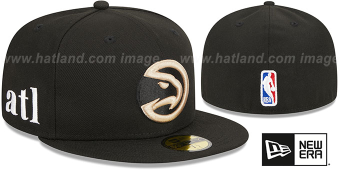 Hawks 23-24 ALTERNATE 'CITY-EDITION' Fitted Hat by New Era