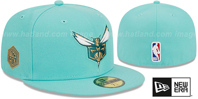 Hornets '23-24 ALTERNATE CITY-EDITION' Fitted Hat by New Era