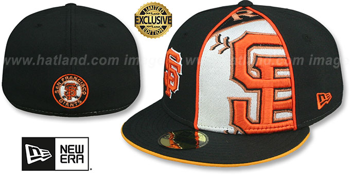 Giants 'HBH ZOOM' Black Fitted Hat by New Era