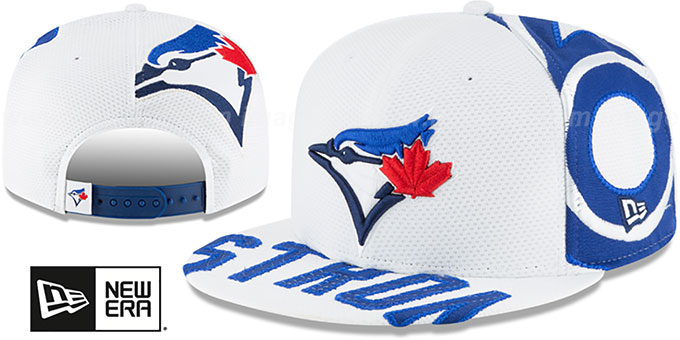 Blue Jays 'STROMAN PLAYER PICK SNAPBACK' White Hat by New Era