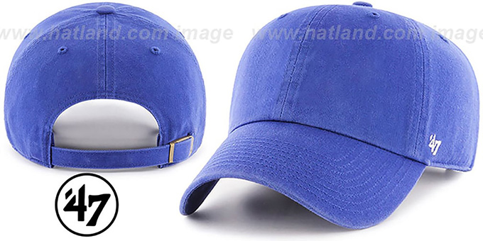 47 'BLANK CLASSIC STRAPBACK' Royal Adjustable Hat