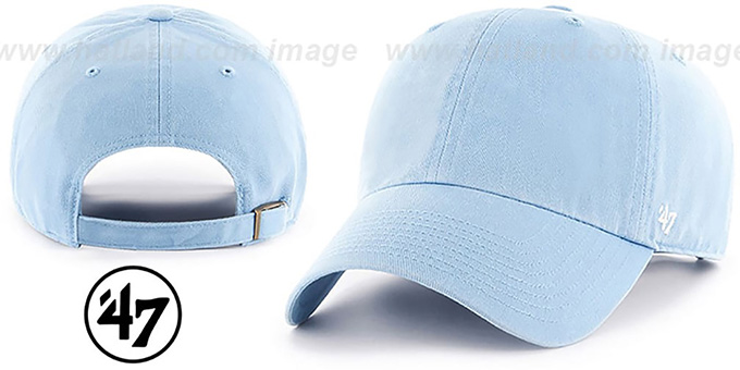 47 'BLANK CLASSIC STRAPBACK' Sky Adjustable Hat