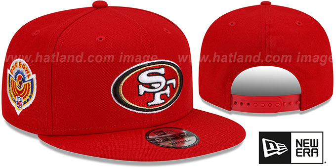 49ers 1996 'PRO BOWL SIDE-PATCH SNAPBACK' Hat by New Era