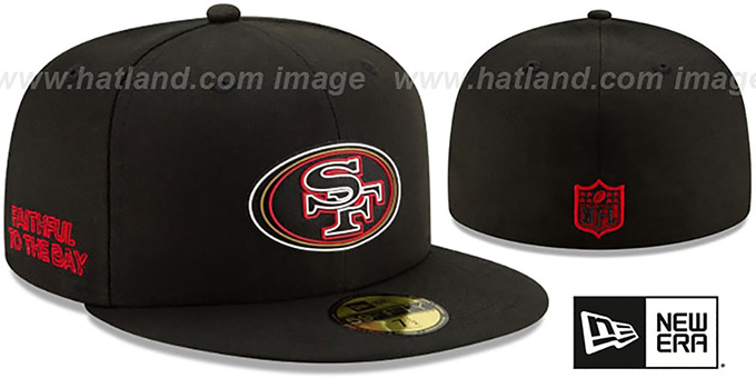 49ers '2020 NFL VIRTUAL DRAFT' Black Fitted Hat by New Era