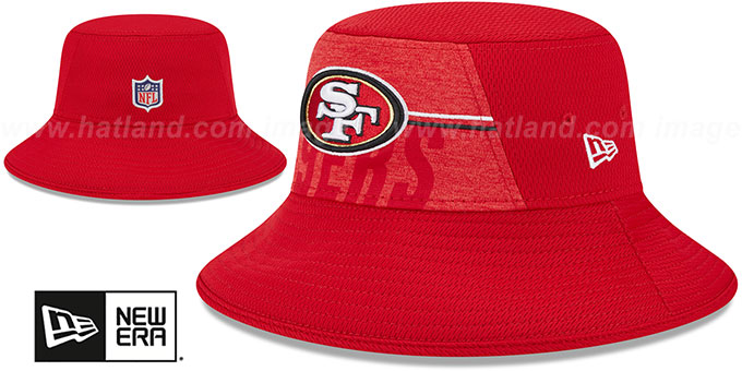 49ers 2023 'NFL TRAINING CAMP BUCKET' Red Hat by New Era