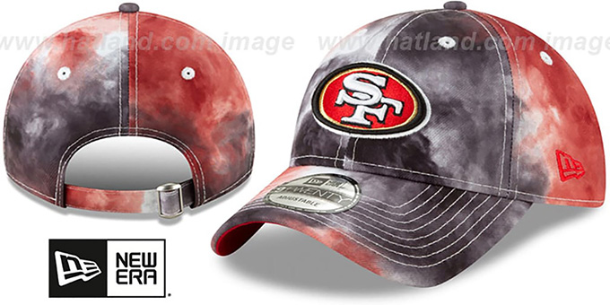 49ers 'TIE-DYE STRAPBACK' Hat by New Era