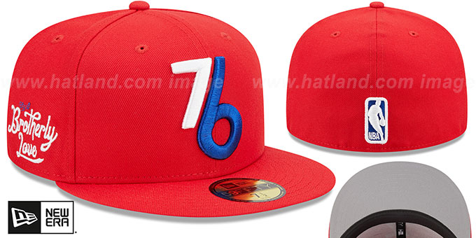 76ers '22-23 ALTERNATE CITY-EDITION' Fitted Hat by New Era