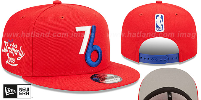 76ers '22-23 ALTERNATE CITY-EDITION SNAPBACK' Hat by New Era