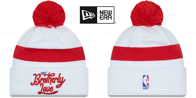 76ers '22-23 CITY-EDITION' Knit Beanie Hat by New Era