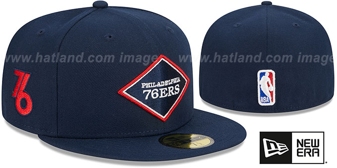 76ers 23-24 ALTERNATE 'CITY-EDITION' Fitted Hat by New Era