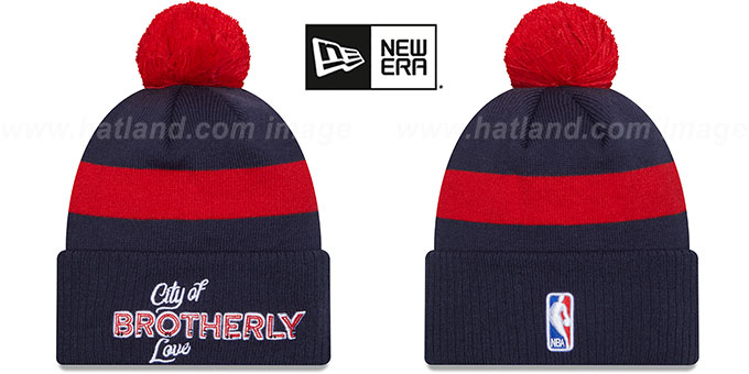 76ers 23-24 'CITY-EDITION' Knit Beanie Hat by New Era