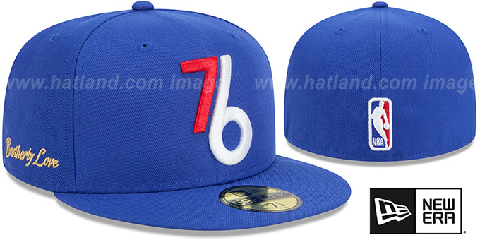 76ers 24-25 ALTERNATE 'CITY-EDITION' Fitted Hat by New Era