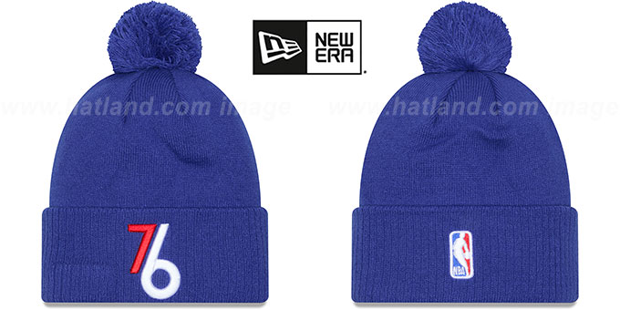 76ers 24-25 'ALTERNATE CITY-EDITION' Knit Beanie Hat by New Era