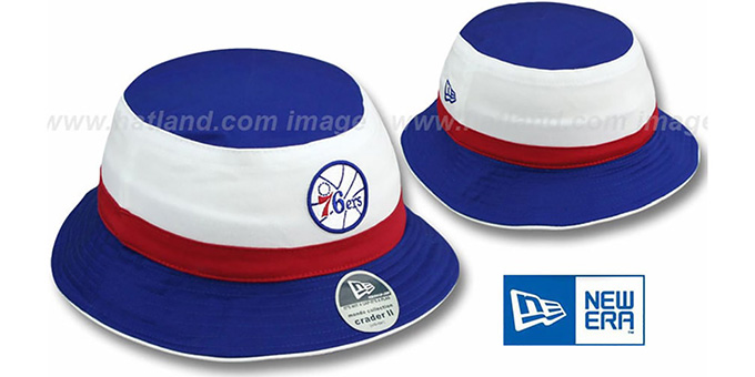 76ers HW Ball 'CRADER II' Bucket Hat by New Era