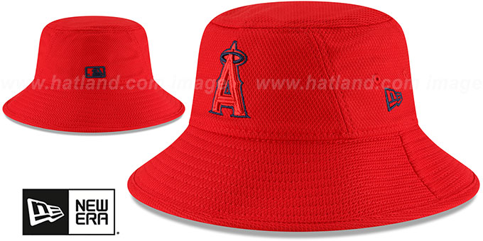 Angels 'BATTING PRACTICE BUCKET' Hat by New Era