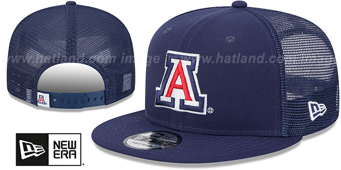 Arizona 'TEAM-BASIC TRUCKER SNAPBACK' Navy Hat by New Era