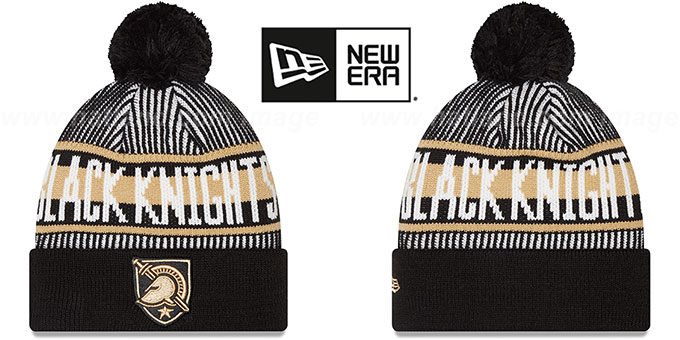 Army 'STRIPED' Knit Beanie Hat by New Era