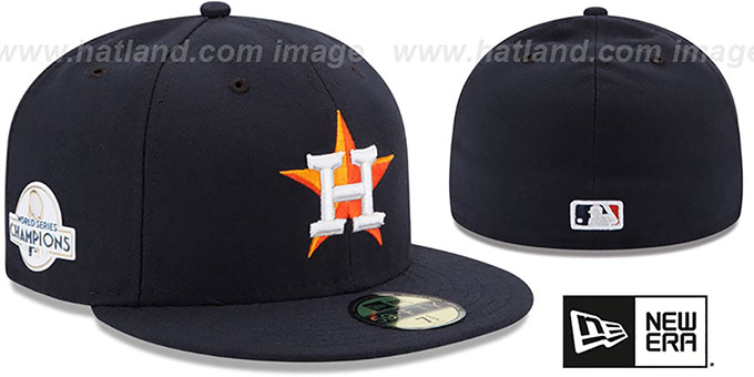 Astros '2017 WORLD SERIES' CHAMPIONS HOME Hat by New Era