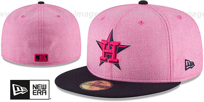 Astros '2018 MOTHERS DAY' Pink-Navy Fitted Hat by New Era