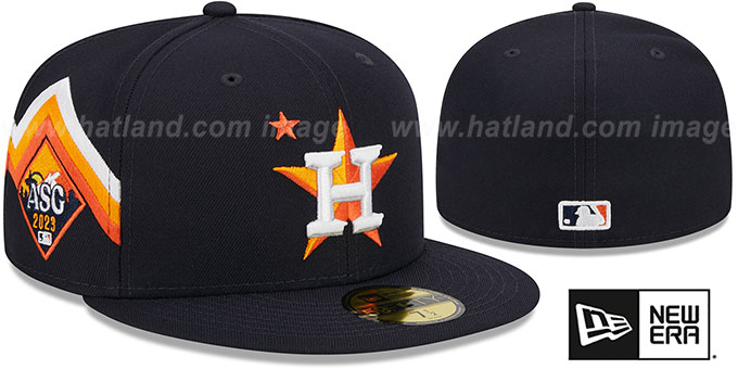 Astros 2023 'MLB ALL-STAR GAME WORKOUT' Fitted Hat by New Era