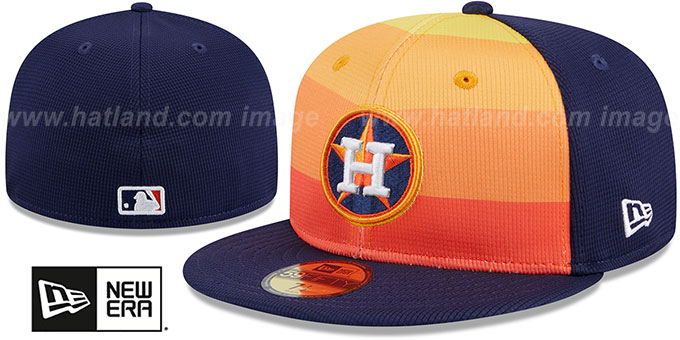 Astros 2024-25 'BATTING PRACTICE' Fitted Hat by New Era