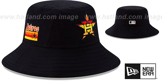 Astros 'DASHMARK BP BUCKET' Hat by New Era