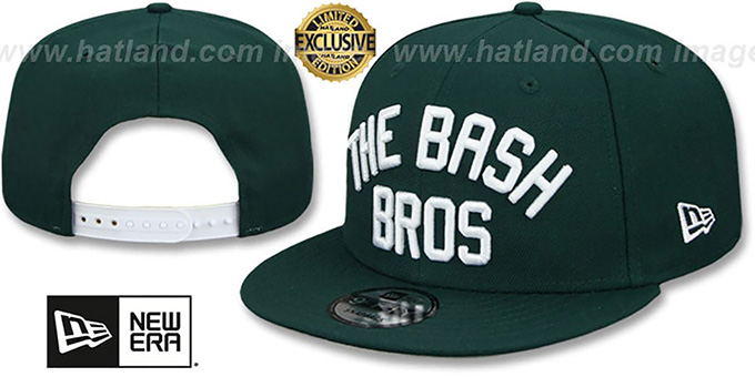 Athletics 'BASH BROS SNAPBACK' Green Hat by New Era