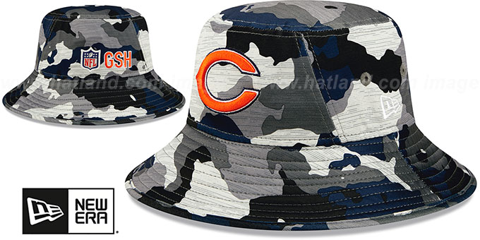 Bears '2022 CAMO NFL TRAINING CAMP BUCKET' Hat by New Era