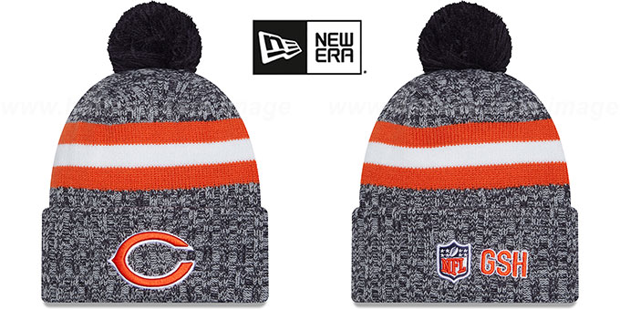 Bears 2023 'SIDELINE' Knit Beanie Hat by New Era