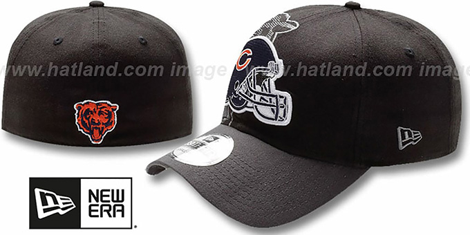 Bears 'NFL BLACK-CLASSIC FLEX' Hat by New Era