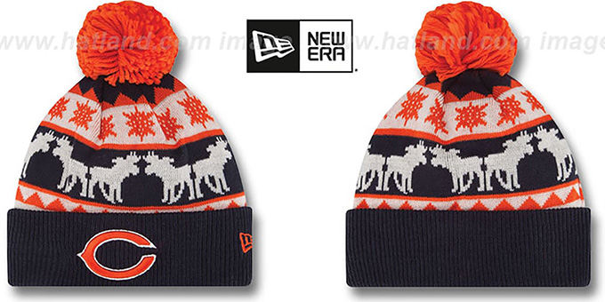 Bears 'THE-MOOSER' Knit Beanie Hat by New Era