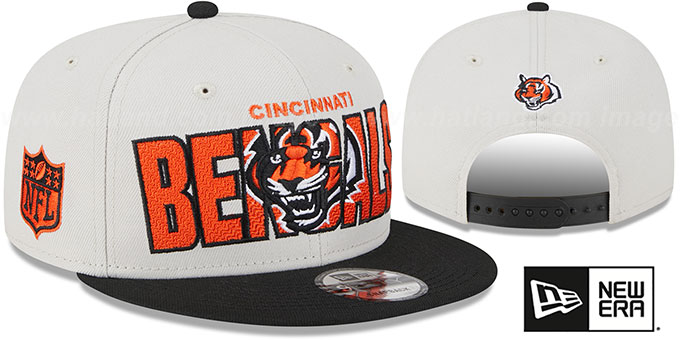 Bengals 2023 'NFL DRAFT SNAPBACK' Stone-Black Hat by New Era