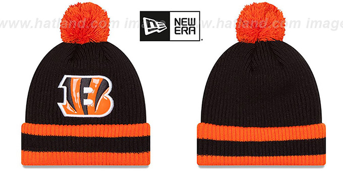 Bengals 'CHILLER FILLER BEANIE' Black-Orange by New Era