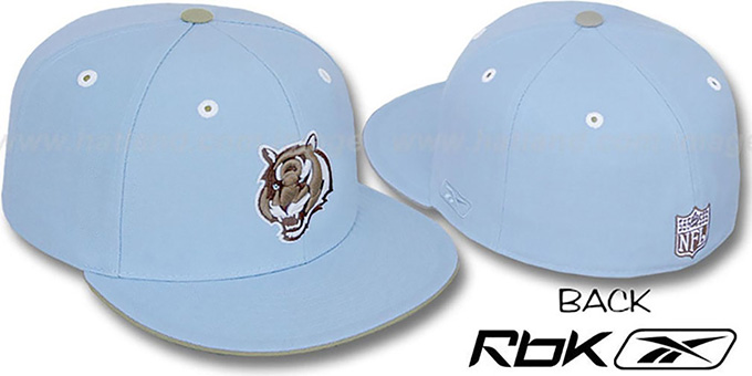 Bengals 'KOLORS' Light Blue Fitted Hat by Reebok