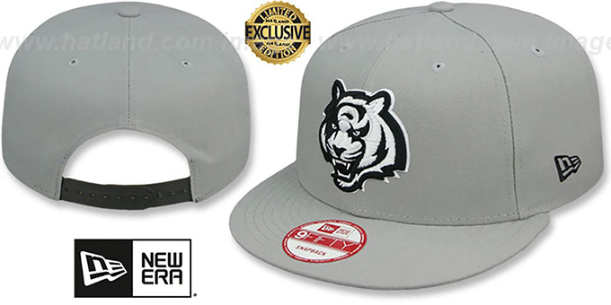 Bengals 'NFL ALT TEAM-BASIC SNAPBACK' Grey-Black Hat by New Era