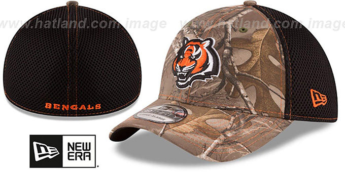 Bengals 'REALTREE NEO MESH-BACK' Flex Hat by New Era