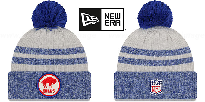 Bills '2022 NFL THROWBACK SIDELINE' Knit Beanie Hat by New Era