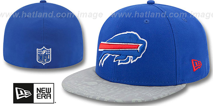 Bills '2014 NFL DRAFT' Royal Fitted Hat by New Era