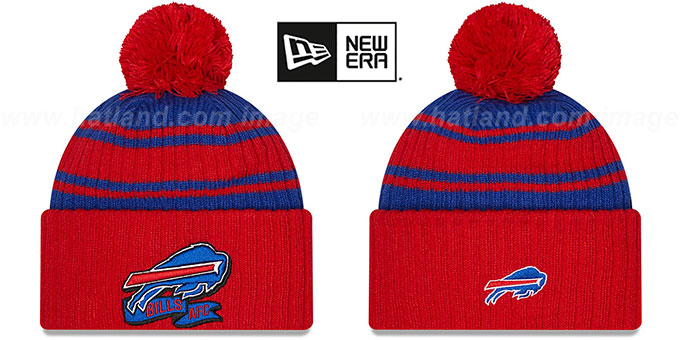 Bills '2022 NFL ALTERNATE SIDELINE' Knit Beanie Hat by New Era