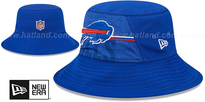 Bills 2023 'NFL TRAINING CAMP BUCKET' Royal Hat by New Era