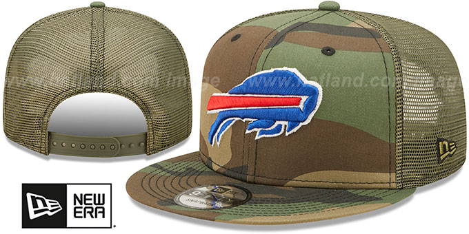 Bills 'ARMY CAMO TRUCKER' Hat by New Era