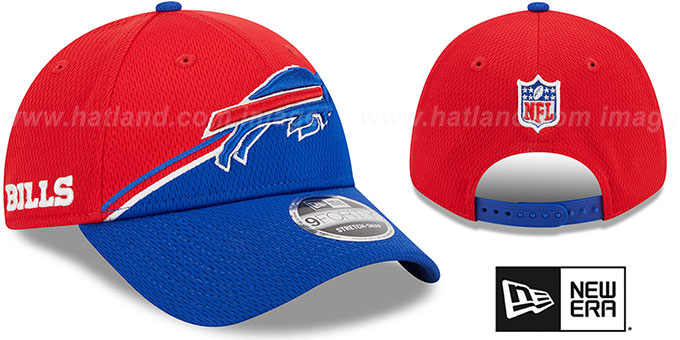 Bills 'DASHMARK SIDELINE SNAPBACK' Red-Royal Hat by New Era