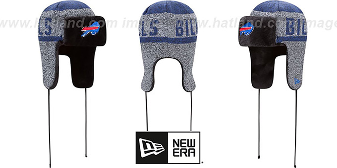 Bills 'FROSTWORK TRAPPER' Royal Knit Hat by New Era